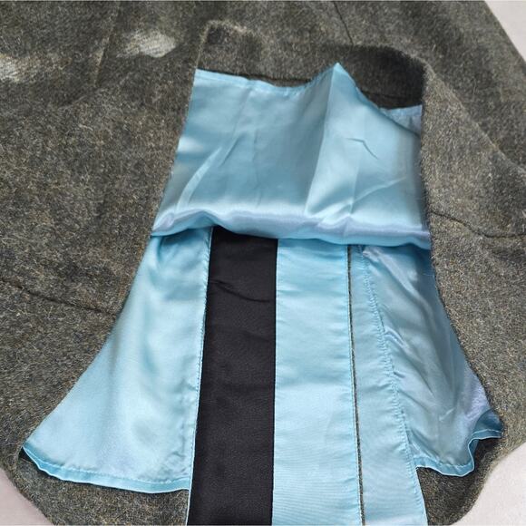 Tyler Boe Tweed Skirt Button Front A-Line Aline Academic Dark Academia Preppy - Picture 9 of 9